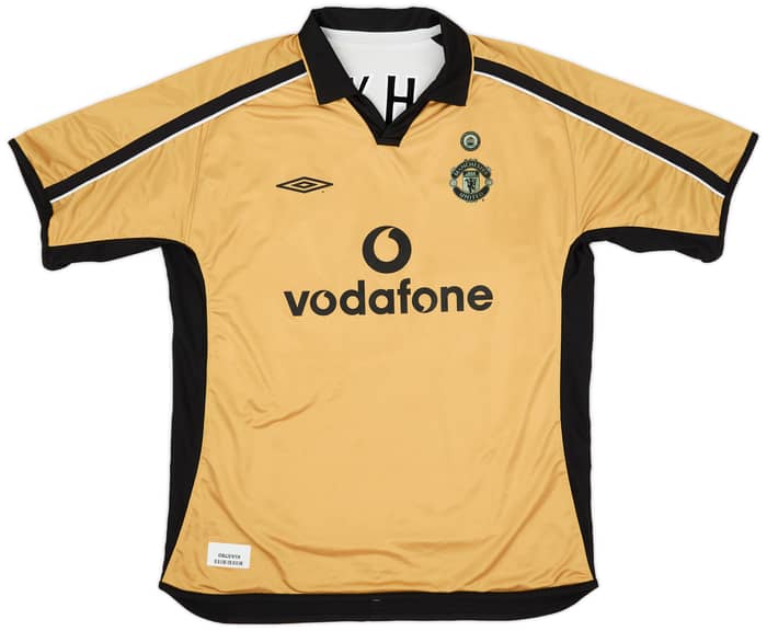2001-02 Manchester United Centenary Away/Third Shirt Beckham #7 - 7/10 - (XL)