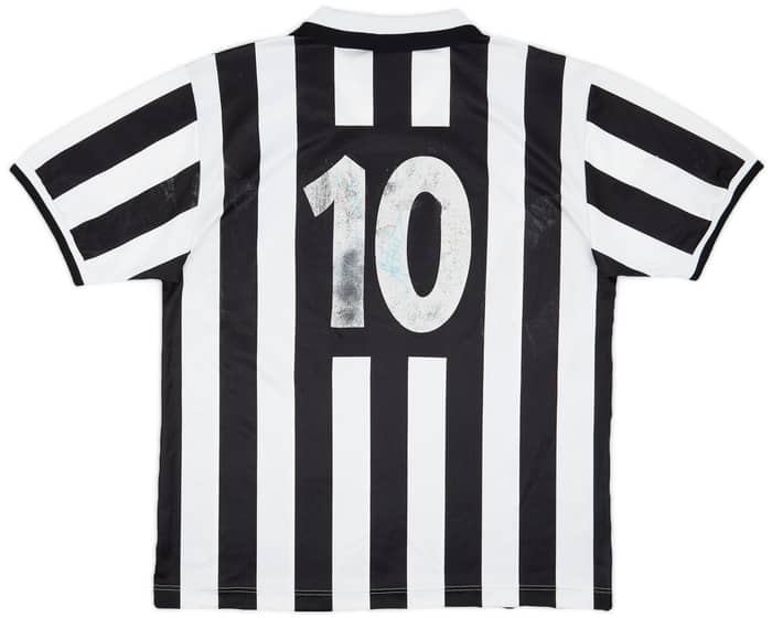 1994-95 Juventus Signed Home Shirt #10 - 4/10 - (XL)