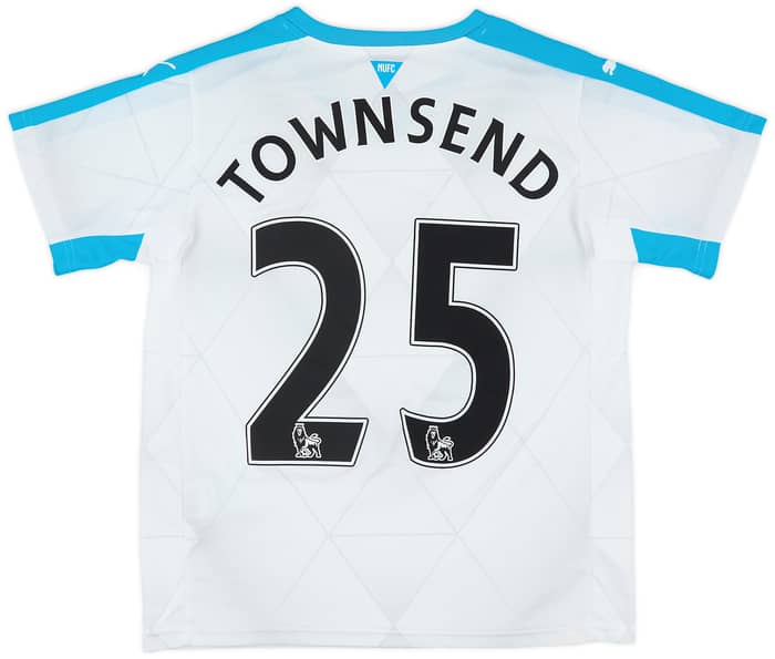 2015-16 Newcastle Away Shirt Townsend #25 - 8/10 - (L.Boys)
