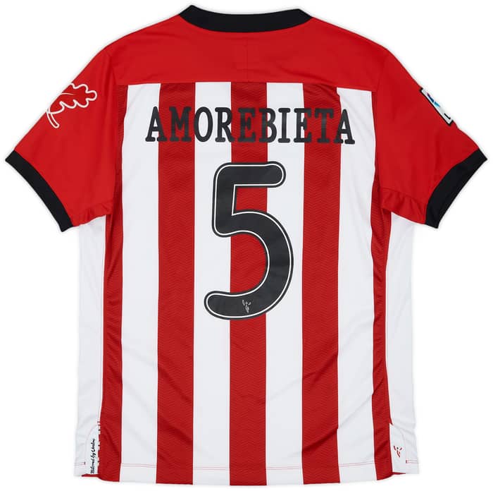 2011-12 Athletic Bilbao Home Shirt Amorebieta #5 - 7/10 - (M)