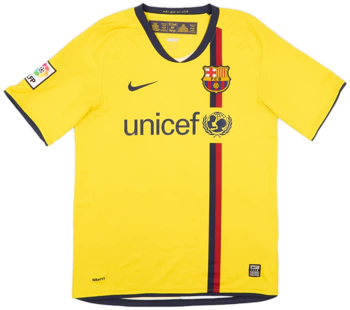 2008-10 Barcelona Away Shirt Messi #10 - 7/10 - (S)