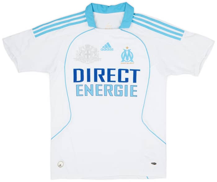 2008-09 Olympique Marseille Home Shirt - 8/10 - (XL.Boys)