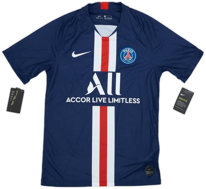 2019-20 Paris Saint-Germain Home Shirt Mbappe #7 (S)