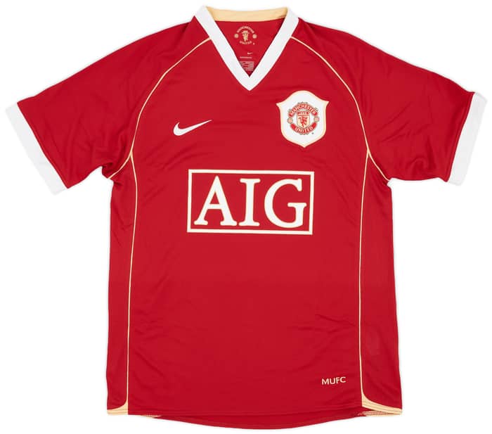2006-07 Manchester United Home Shirt Rooney #8 (S)