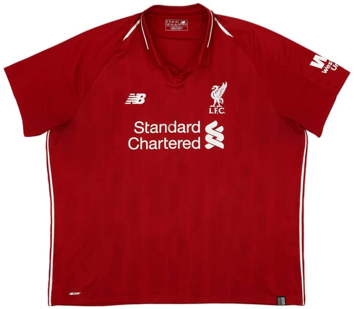 2018-19 Liverpool Home Shirt Salah #11 - 6/10 - (XXL)