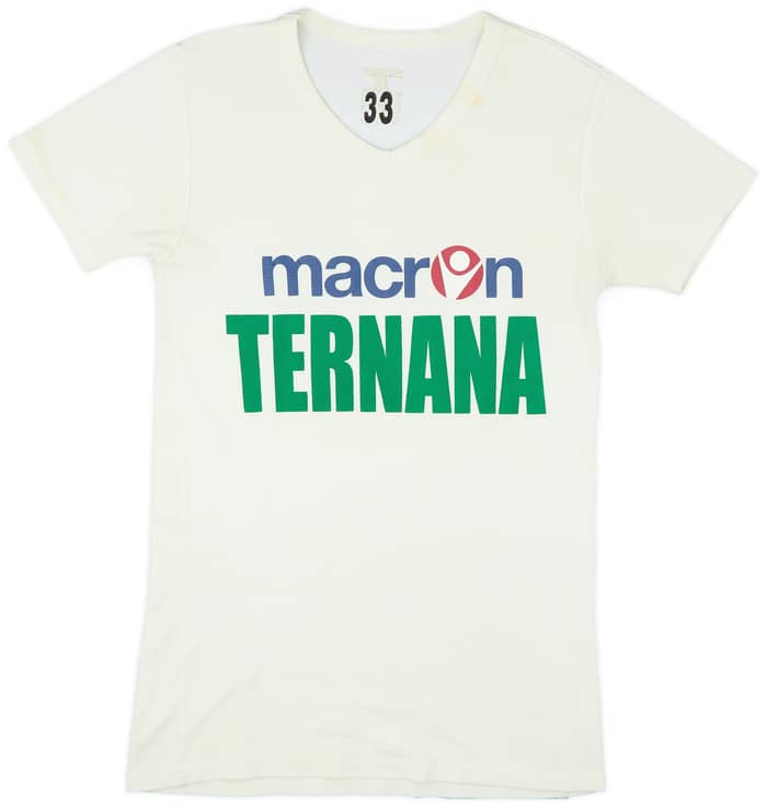 2005-06 Ternana Macron Player Issue Training Shirt #33 - 5/10 - (XL)