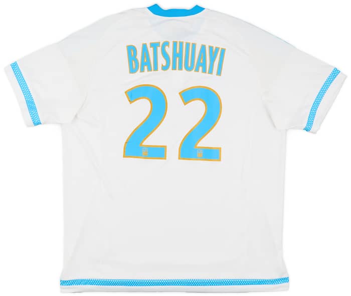 2015-16 Olympique Marseille Home Shirt Batshuayi #22 - 8/10 - (XL)