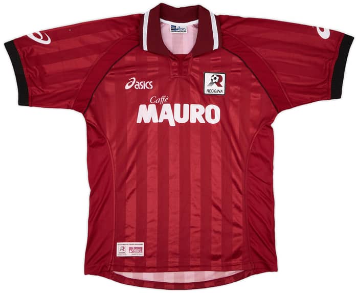 ル 年末のプロモーション 2002-03 Reggina Home Shirt Nakamura #10 - 8/10 - (XL) ウェア