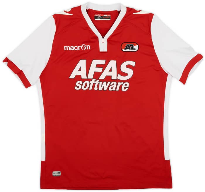 2014-15 AZ Alkmaar Home Shirt Romano #10 - 4/10 - (S)