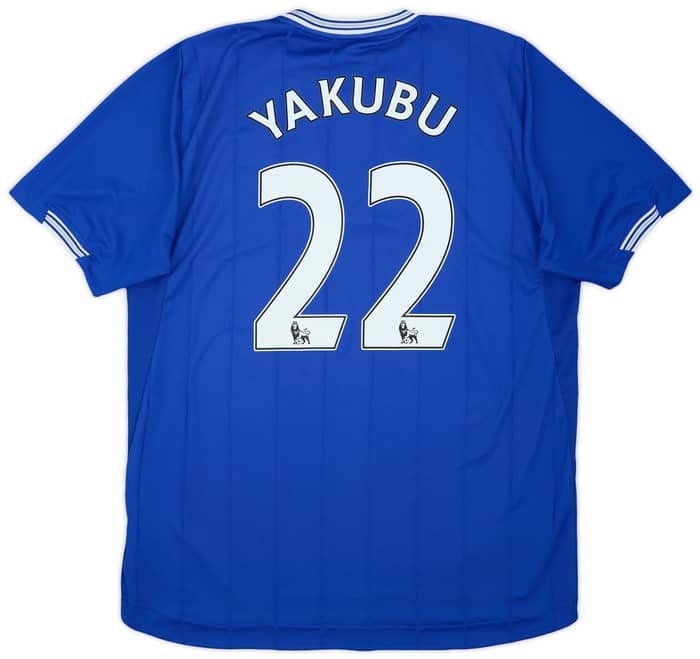 2009-10 Everton Home Shirt Yakubu #22 - 9/10 - (L)
