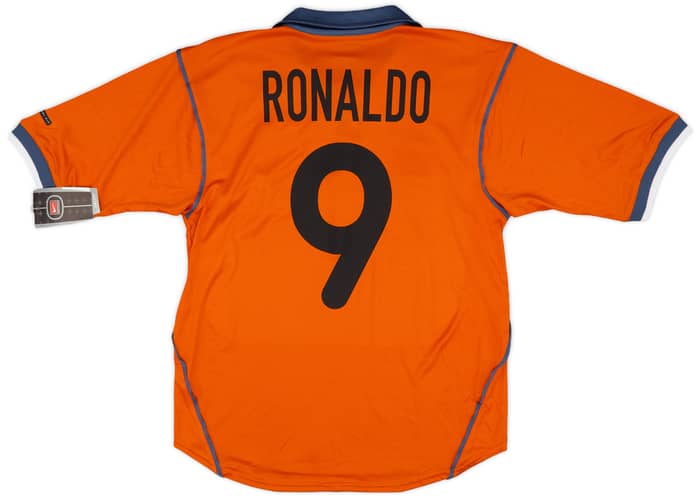 2000-01 Inter Milan Third Shirt Ronaldo #9 (S)