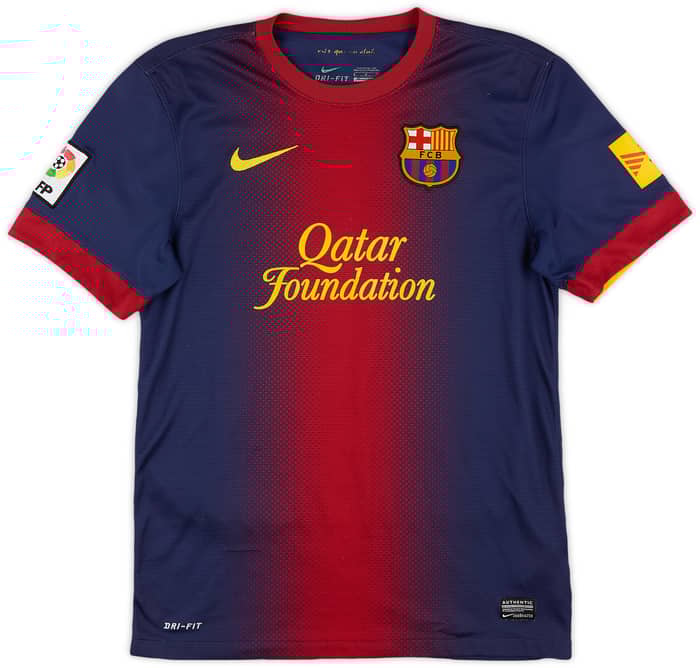 2012-13 Barcelona Home Shirt Messi #10 - 6/10 - (S)