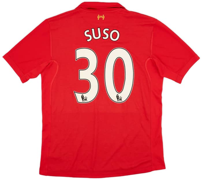 2012-13 Liverpool Home Shirt Suso #30 - 9/10 - (L)