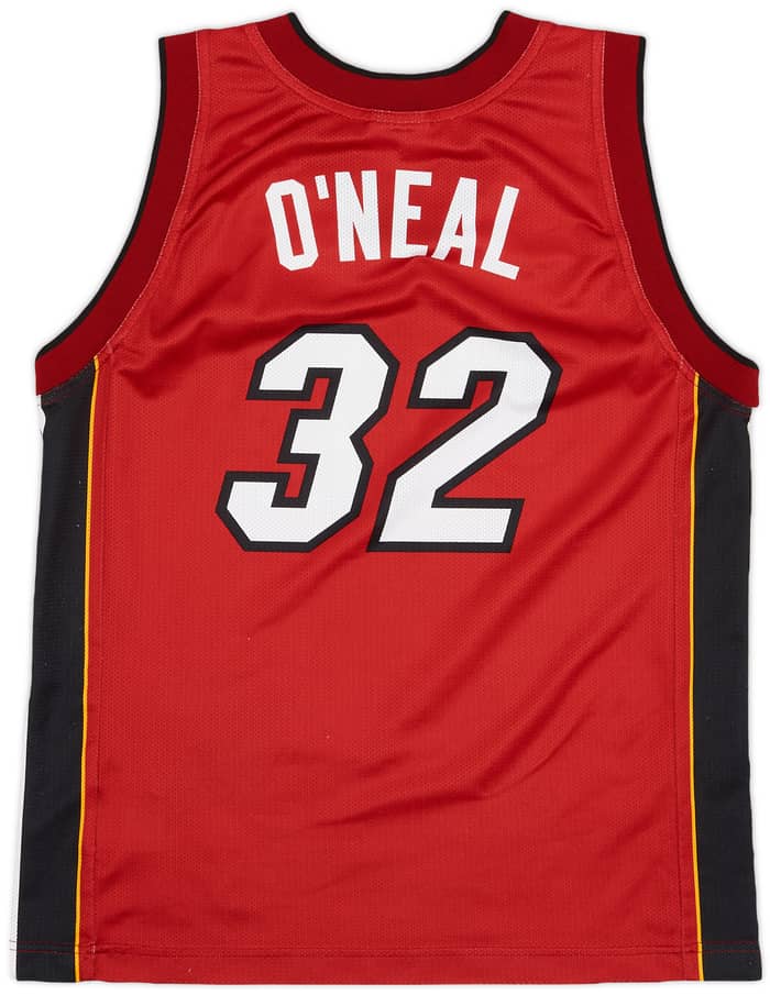 2004-07 Miami Heat O'Neal #32 Champion Alternate Jersey - 8/10 - (XL.Boys)