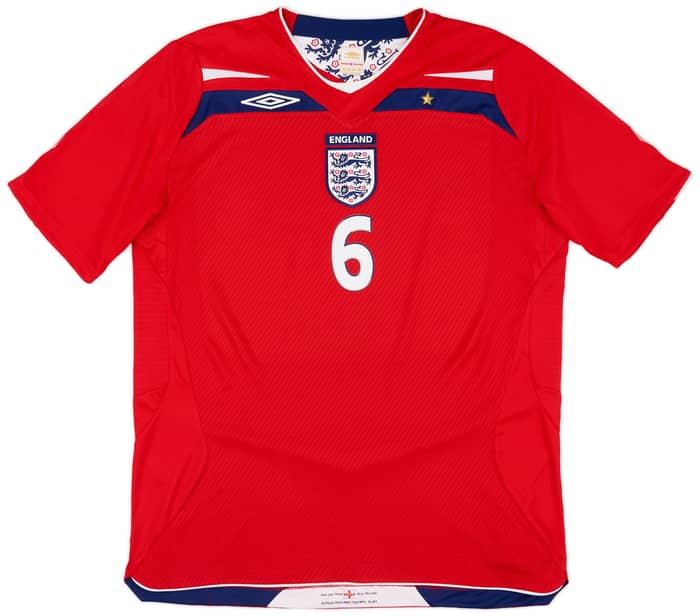 2008-10 England Away Shirt Terry #6 - 9/10 - (XL)