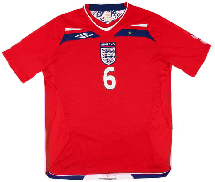 2008-10 England Away Shirt Terry #6 - 6/10 - (L)