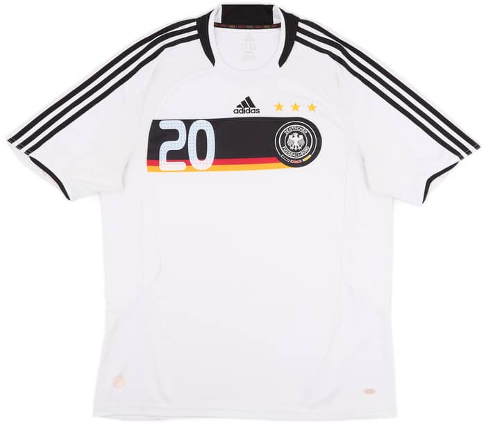 2008-09 Germany Home Shirt Podolski #20 - 7/10 - (XL)