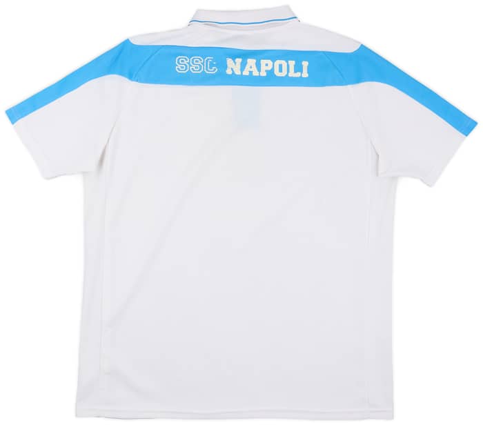 2013-14 Napoli Macron Polo Shirt - 5/10 - (XXL)