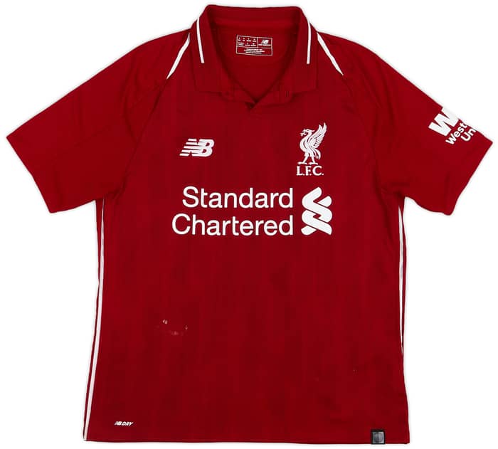2018-19 Liverpool Home Shirt Firmino #9 - 7/10 - (S)