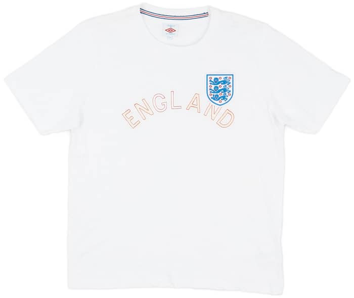 2010s England Umbro Cotton Tee - 9/10 - (XL)