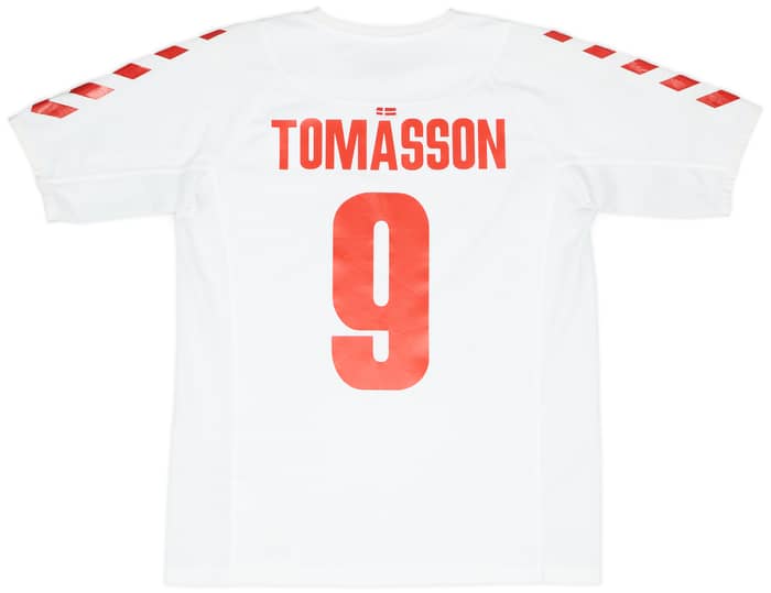 2003-04 Denmark Away Shirt Tomasson #9 - 7/10 - (L)