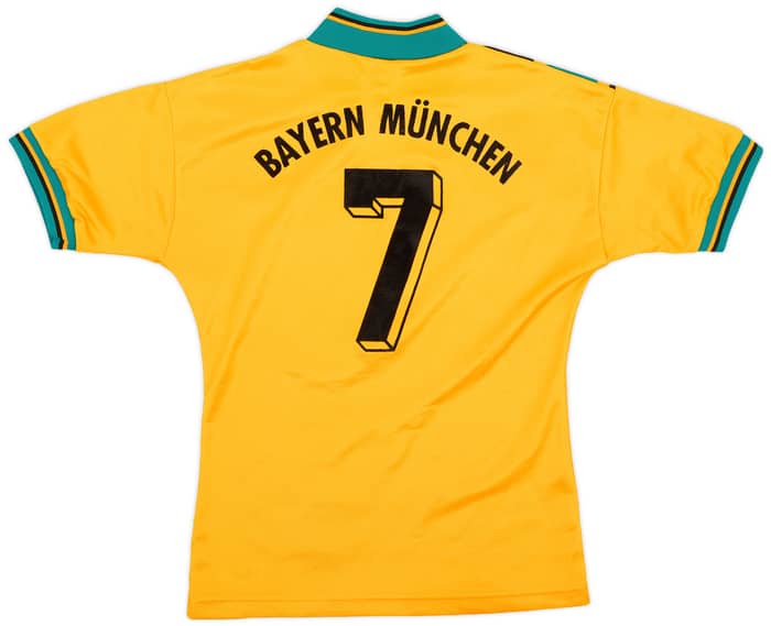 1993-96 Bayern Munich Away Shirt #7 - 9/10 - (XS)
