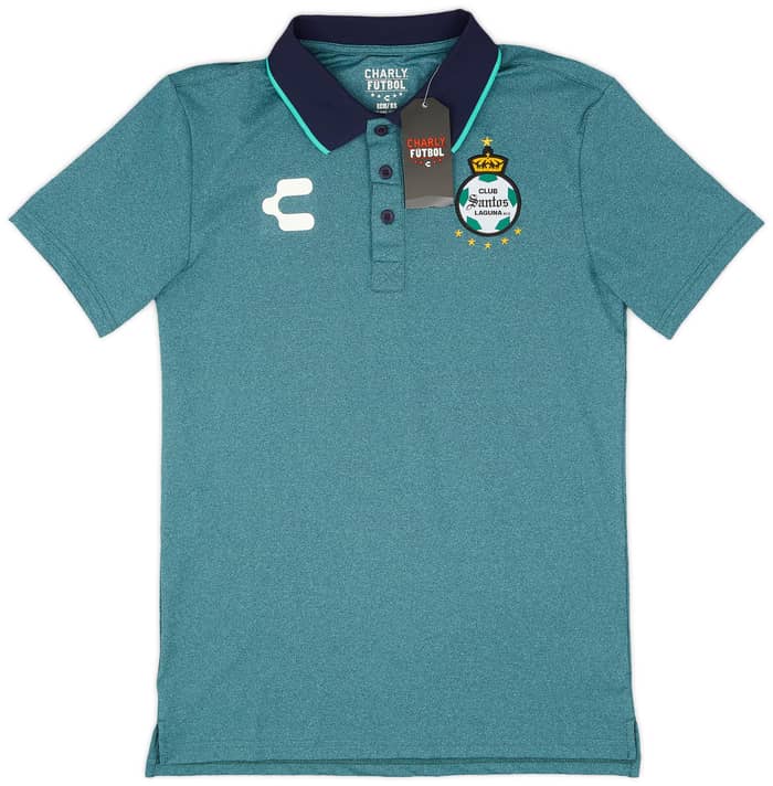 2021-22 Santos Laguna Charly Polo T-Shirt (XS)