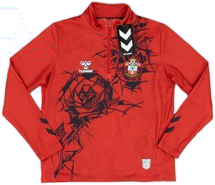 2023-24 Southampton Hummel Pre-Match 1/4 Zip Top (KIDS)