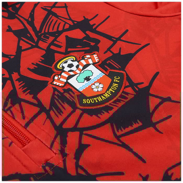 2023-24 Southampton Hummel Pre-Match 1/4 Zip Top (KIDS)