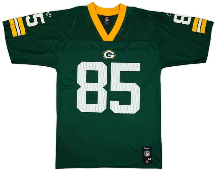 2008-11 Green Bay Packers Jennings #85 Reebok Replica Home Jersey - 6/10 - (M)