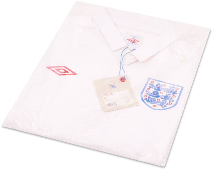 2009-10 England Home Shirt - 8/10