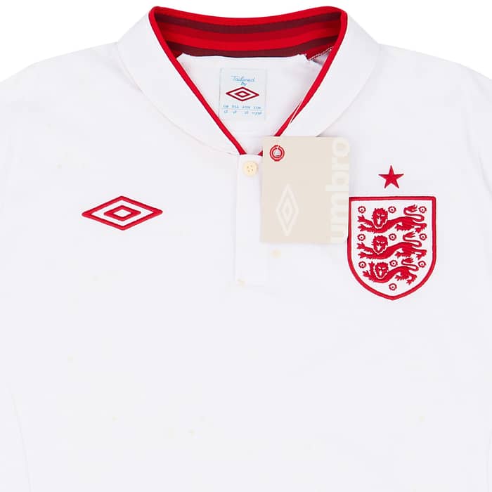 2012-13 England Home Shirt *New w/ Defects*