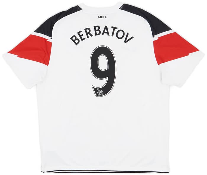 2010-12 Manchester United Away Shirt Berbatov #9 - 7/10 - (XL)