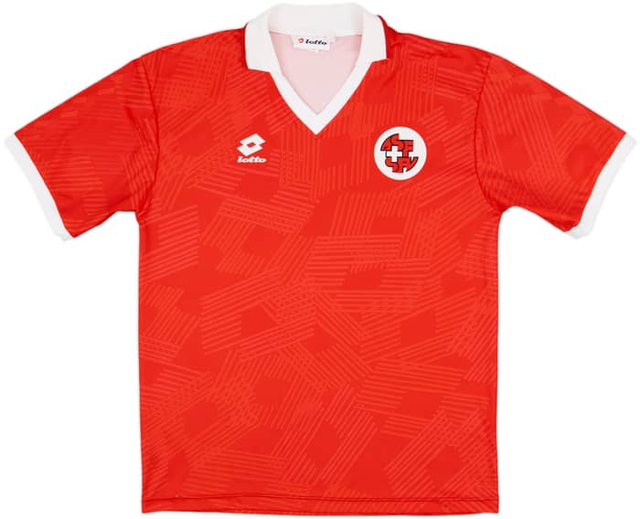 1992-93 Switzerland Home Shirt - 10/10 - (L)