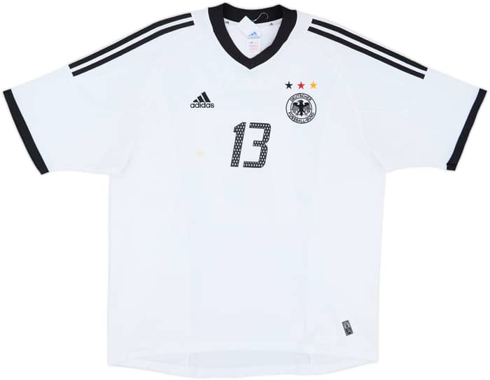 2002-04 Germany Home Shirt Ballack #13 - 6/10 - (XL)
