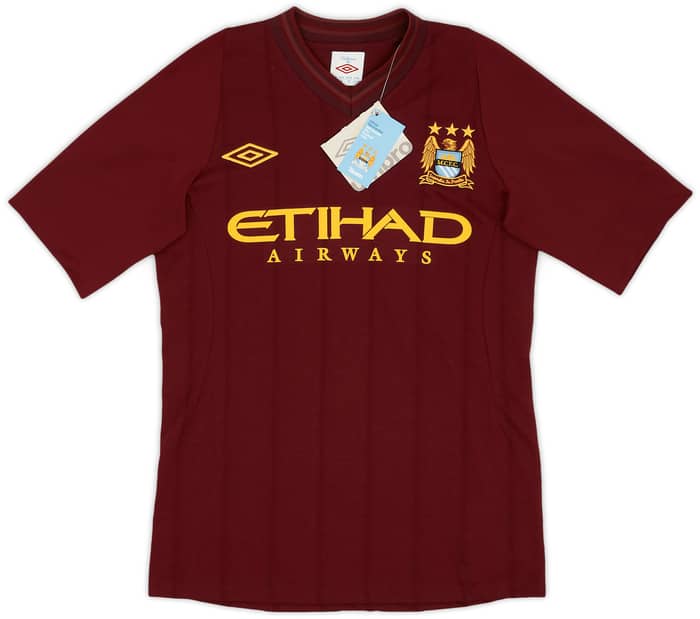 2012-13 Manchester City Away Shirt Kompany #4 (S)