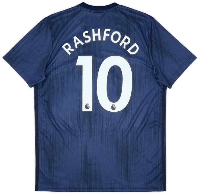 2018-19 Manchester United Third Shirt Rashford #10 - 9/10 - (L)