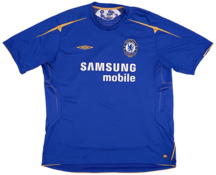 2005-06 Chelsea Centenary Home Shirt Makelele #4 - 9/10 - (XXL)