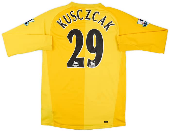 2006-07 Manchester United GK Shirt Kusczcak #29 - 8/10 - (XL.Boys)