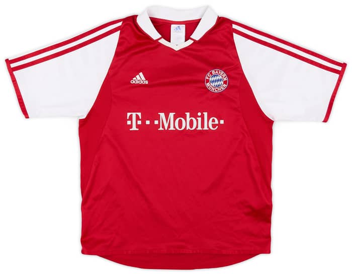 2003-04 Bayern Munich Home Shirt - 8/10 - (L.Boys)