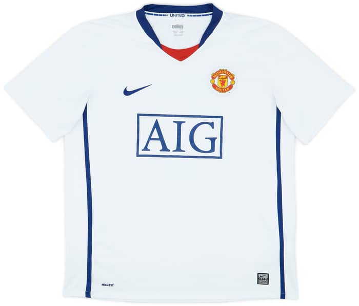 2008-10 Manchester United Away Shirt Ferdinand #5 - 7/10 - (L)