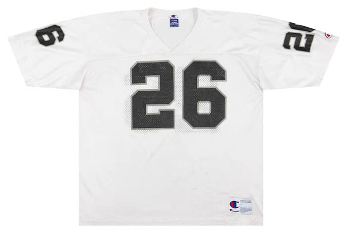 1995-00 Oakland Raiders Kaufman #26 Champion Jersey (Away) XL