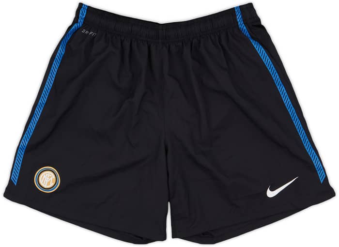 2010-11 Inter Milan Home Shorts - 10/10 - (M)