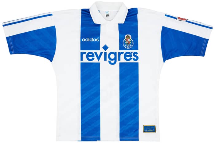 1996-97 Porto Match Issue Home Shirt Rui Jorge #3