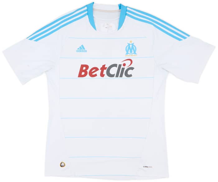 2010-11 Olympique Marseille Home Shirt Gignac #10 - 8/10 - (XL)