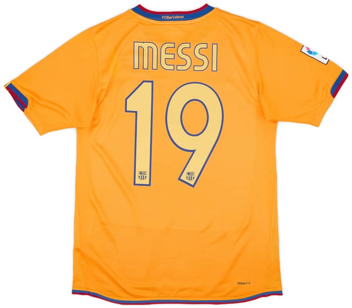 2006-08 Barcelona Away Shirt Messi #19 - 6/10 - (S)