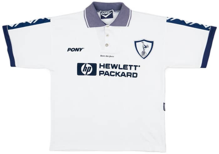 1995-97 Tottenham Home Shirt Sheringham #10 - 6/10 - (M)