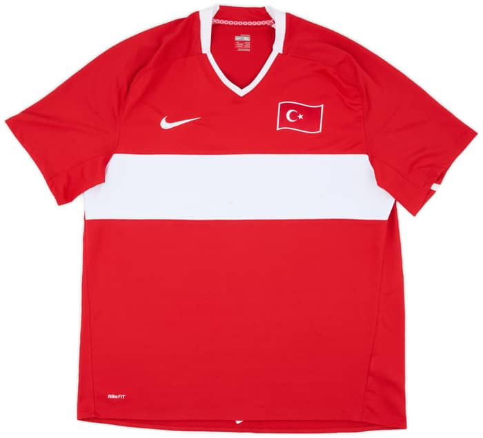 2008-10 Turkey Home Shirt - 6/10 - (XL)