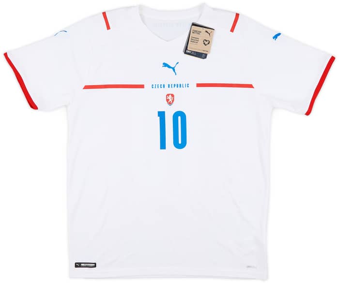 2021-22 Czech Republic Away Shirt Schick #10 (L)