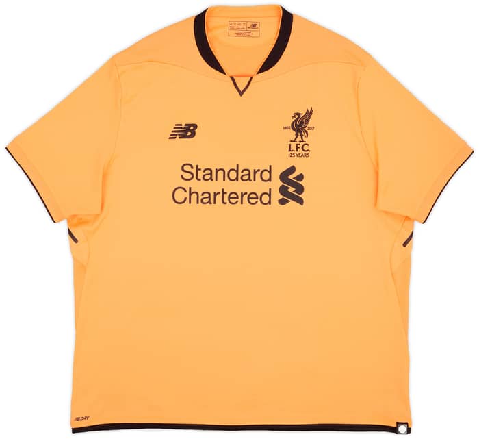 2017-18 Liverpool 125 Years Third Shirt Virgil #4 - 8/10 - (XXL)